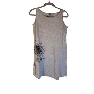 Instant Message Sunflower dress size Medium gray